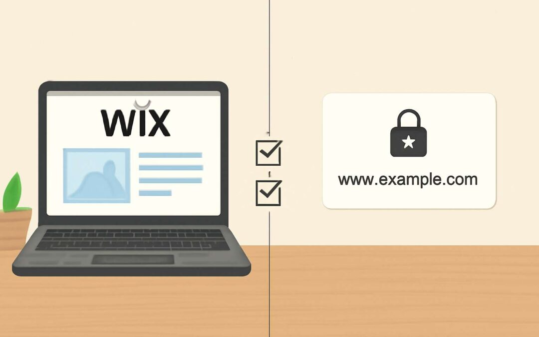 premium plan vs domain wix