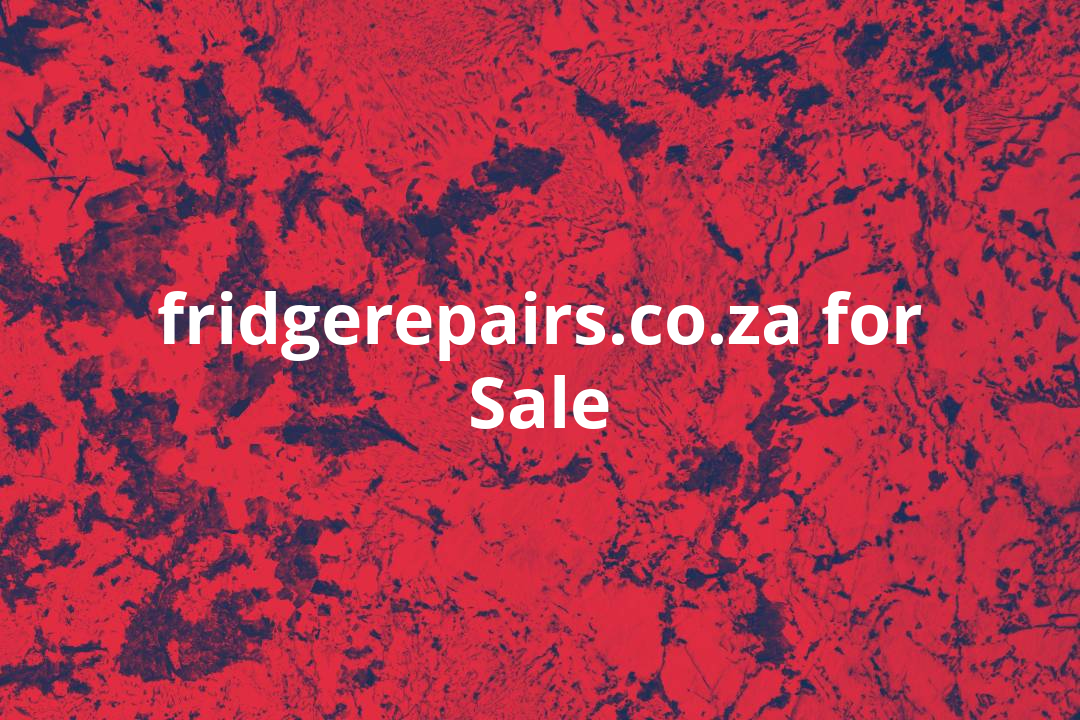 fridge repairs