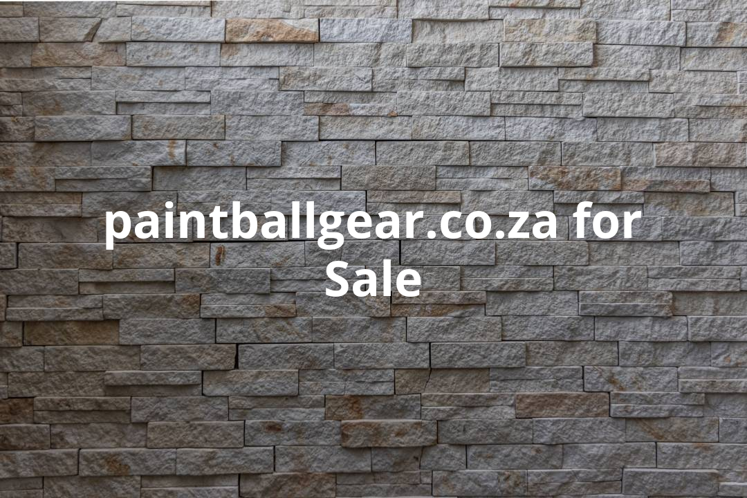 paintball gear