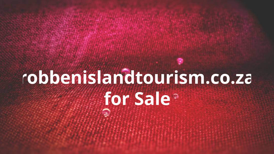 Robben Island tourism