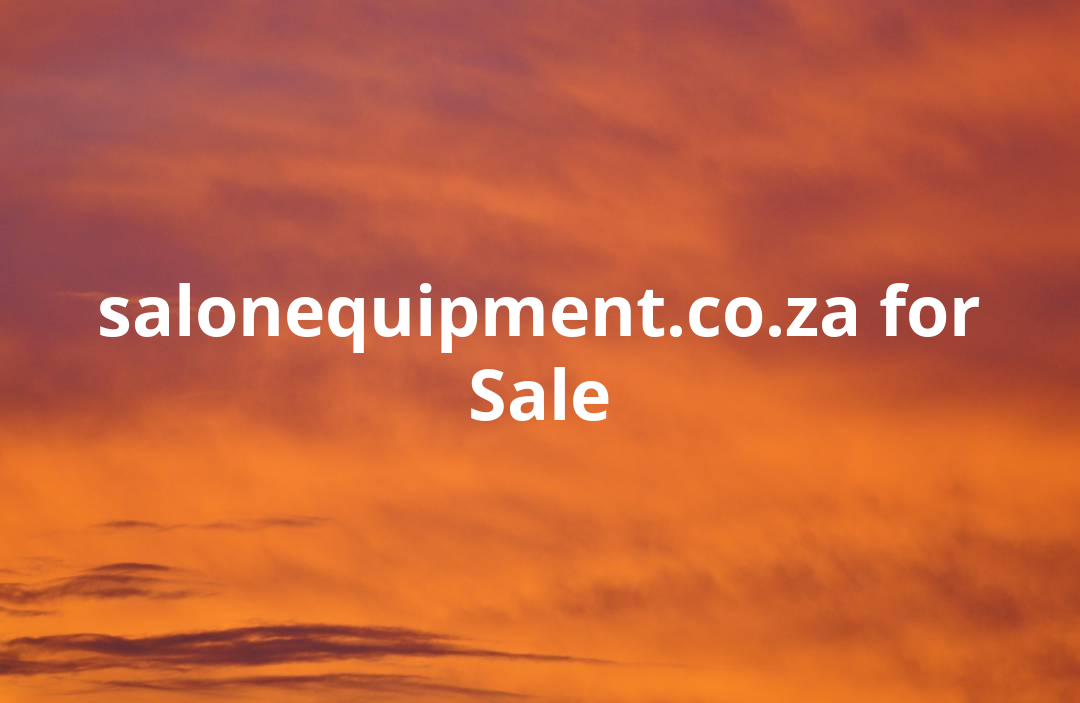 salon equipment