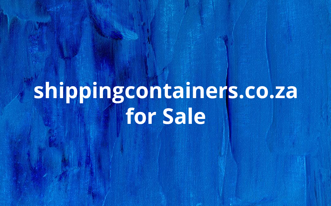 shipping containers