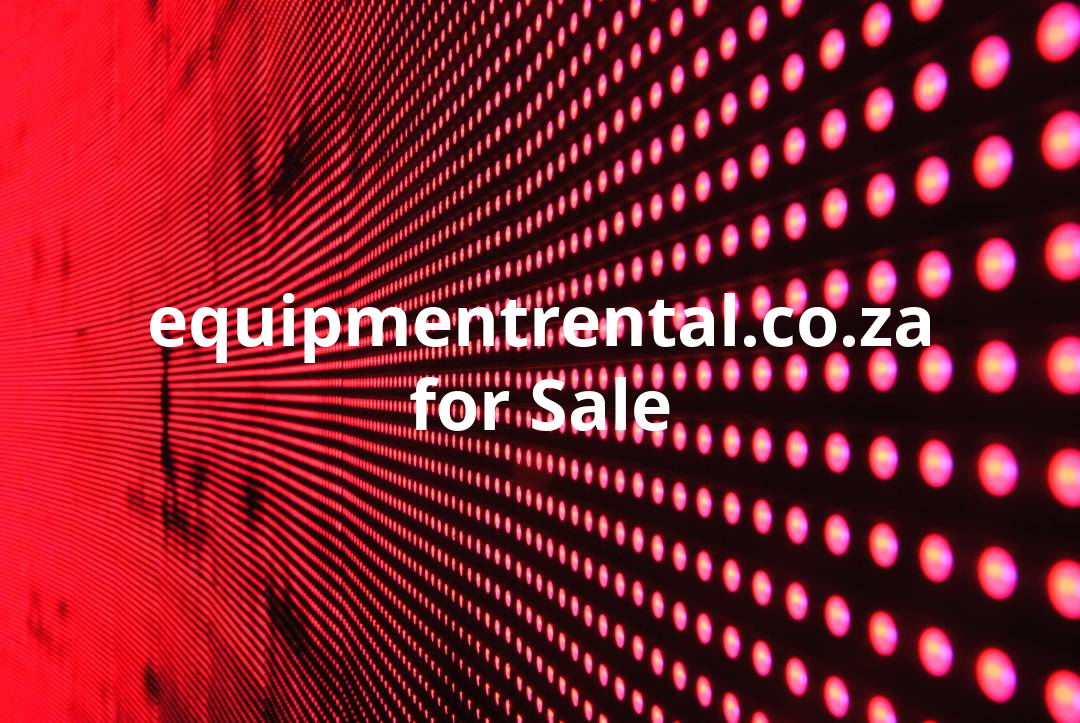 equipment rental