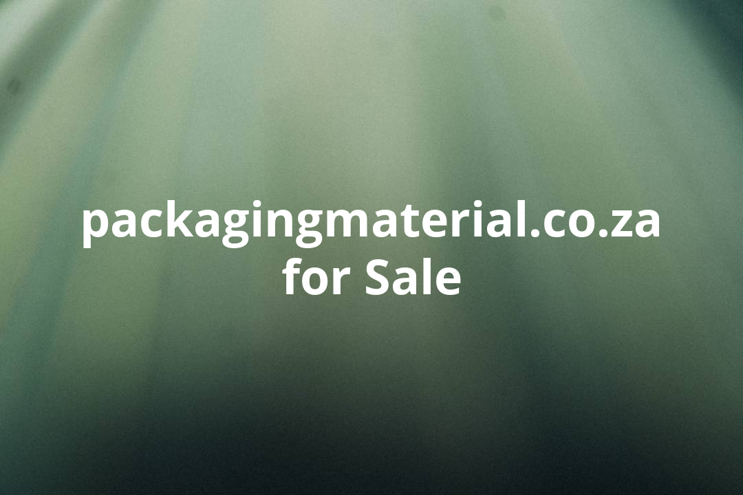 packaging material