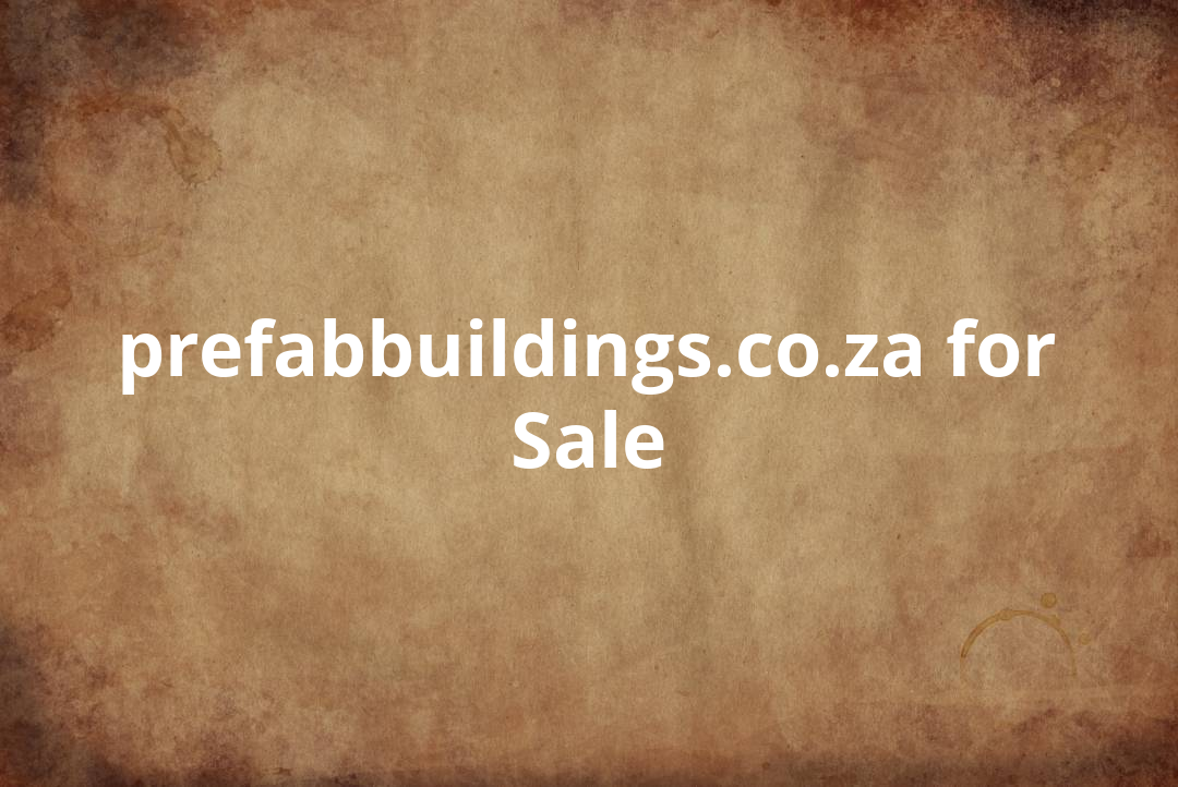 prefab buildings