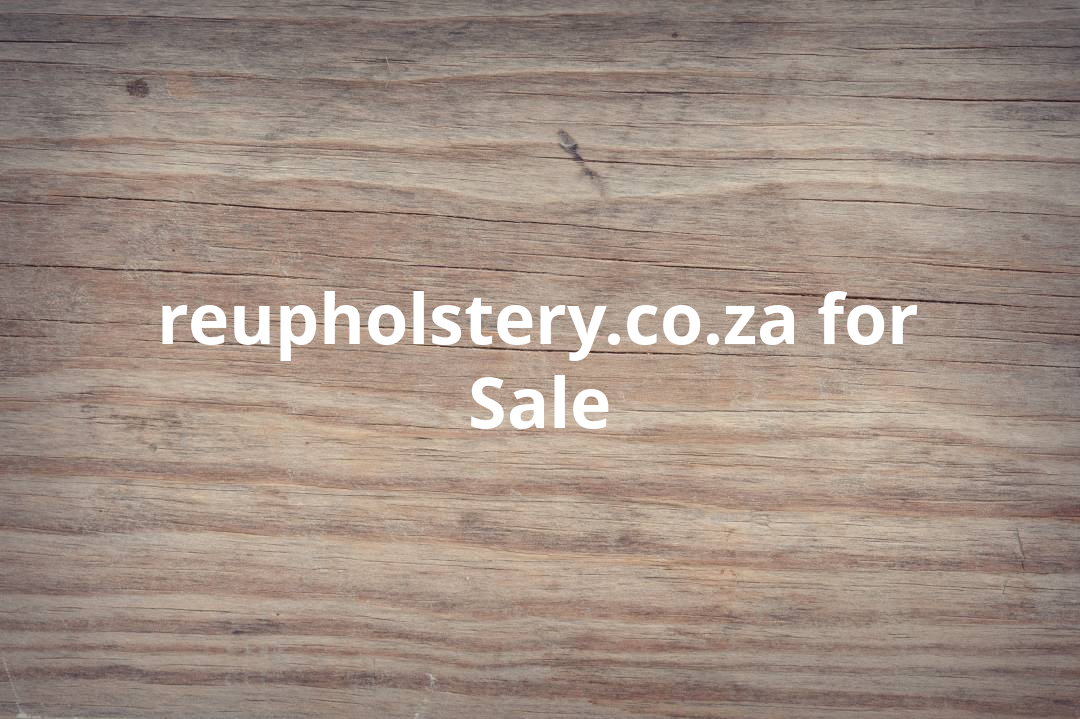 reupholstery