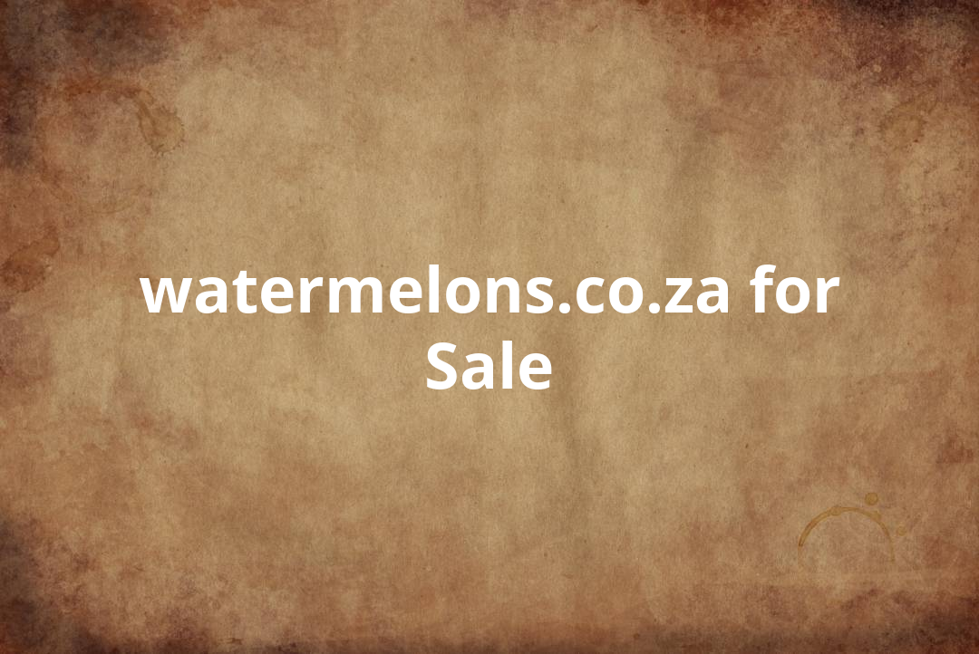 watermelons.co.za watermelons