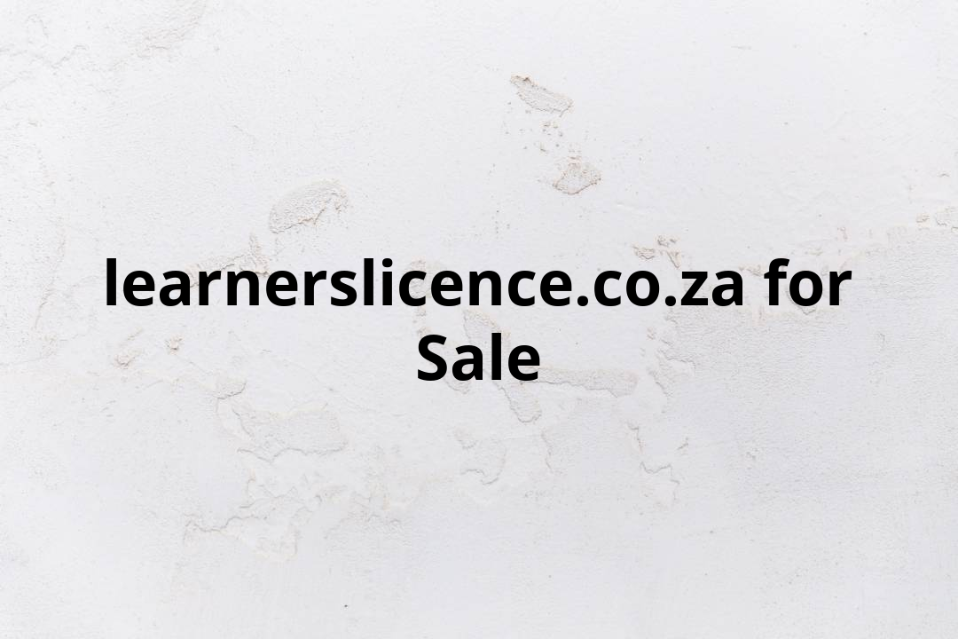 learners licence