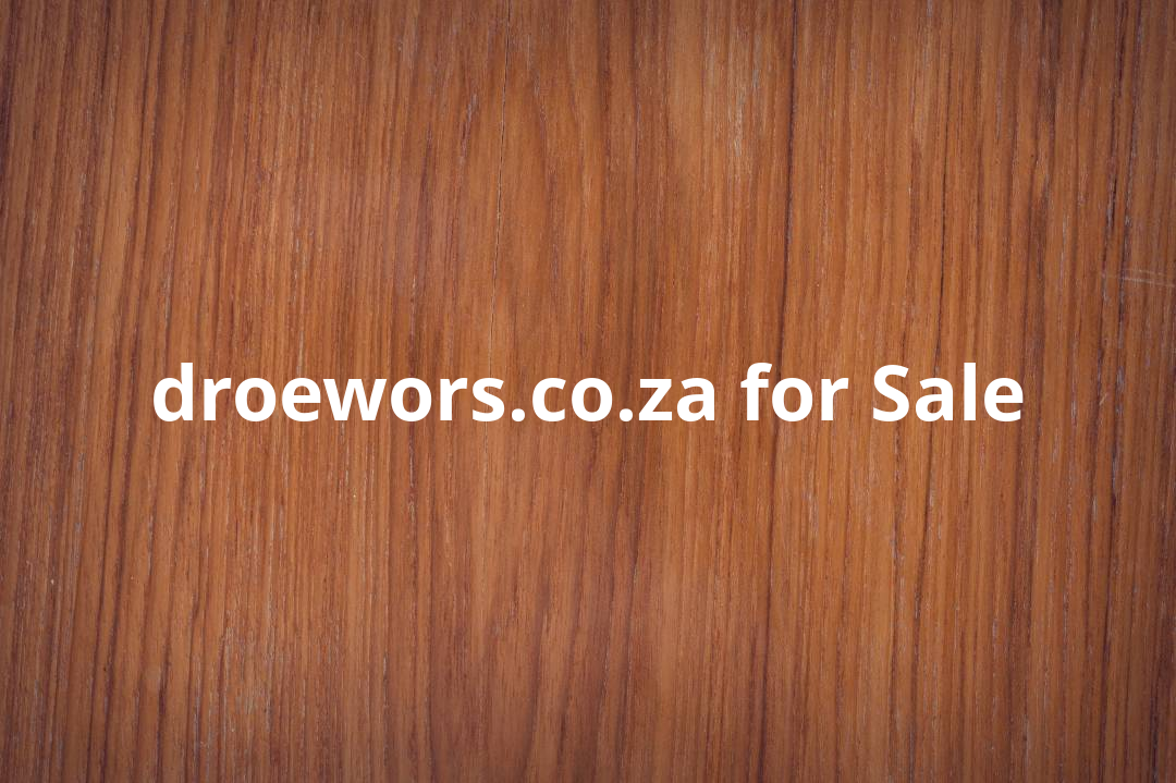 droewors