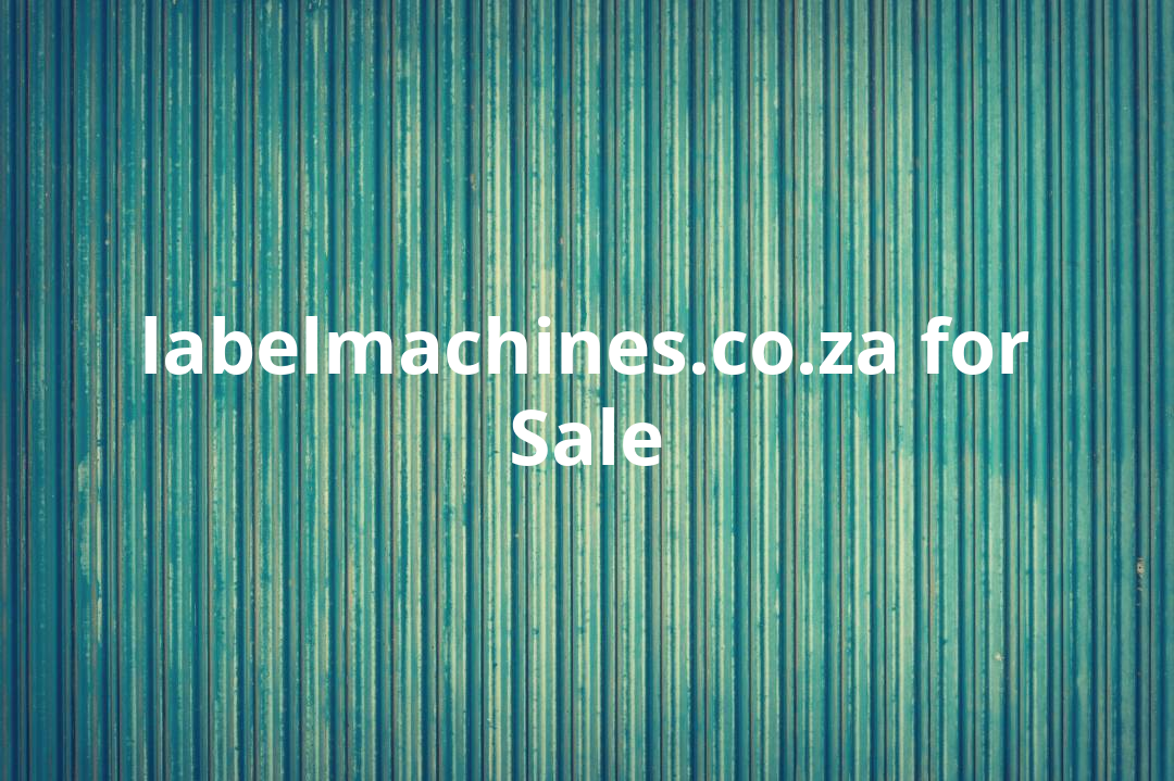 label machines