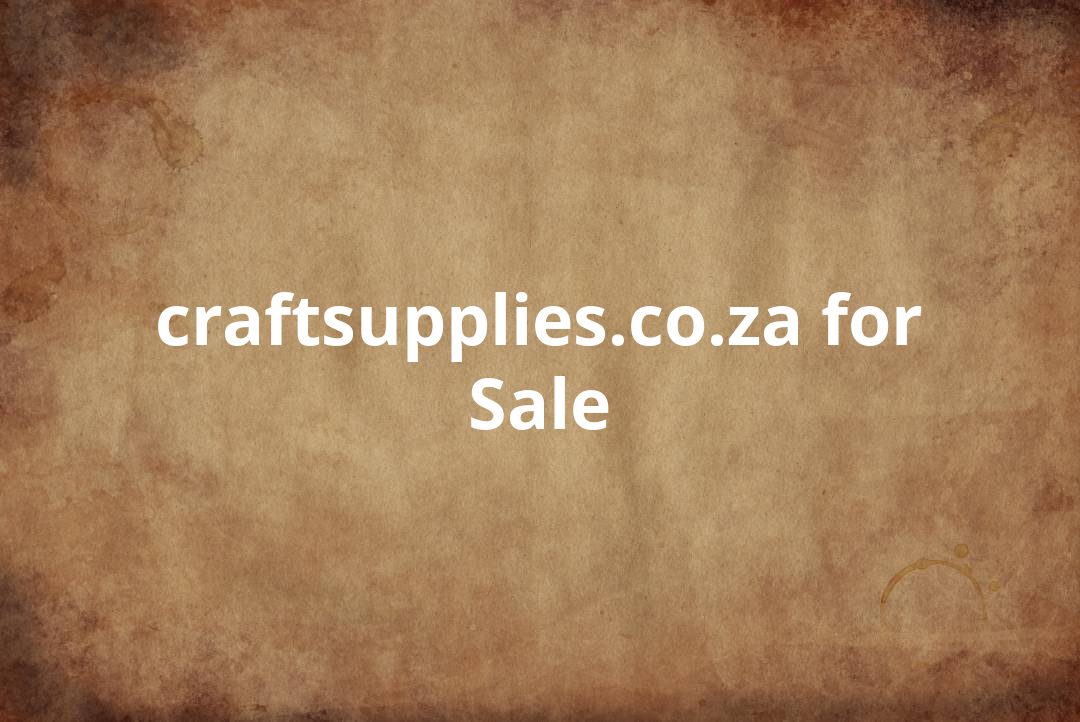 craft supplies