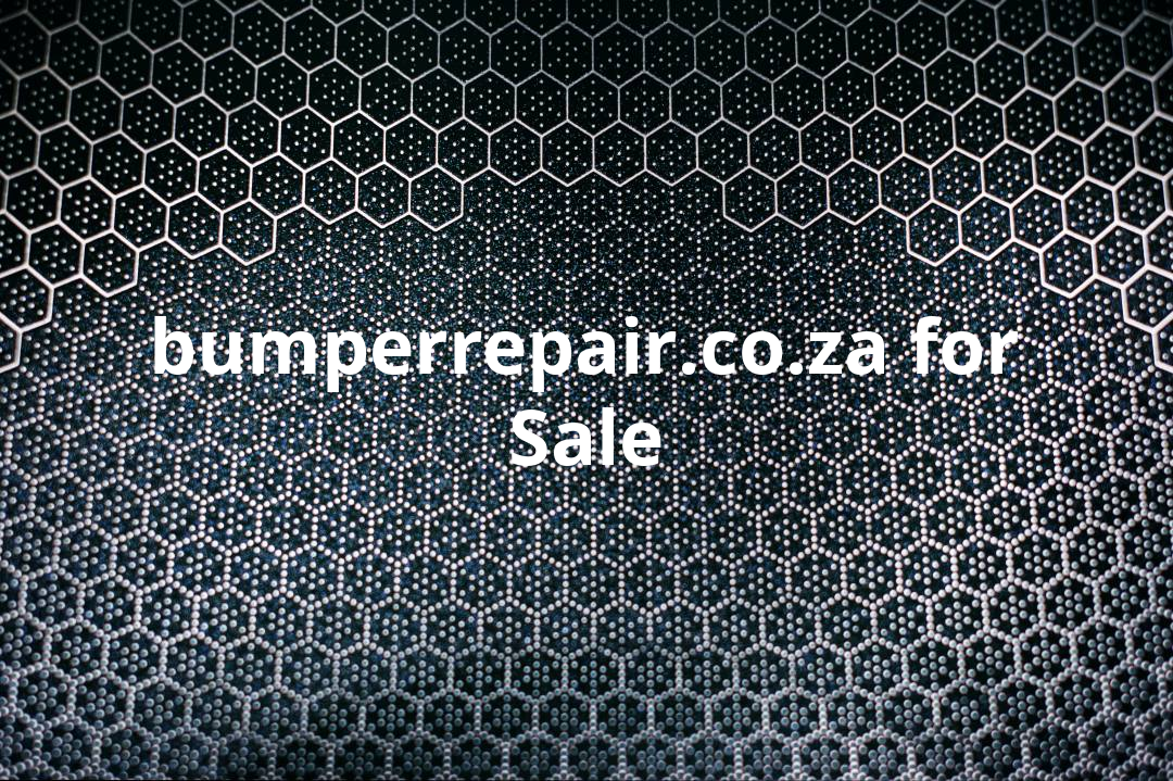 bumper repair